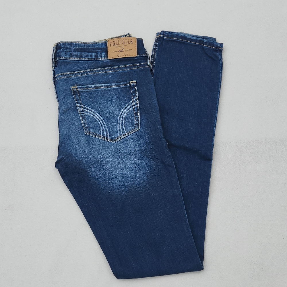 NWT Hollister Womens Dark Blue Super Skinny Jeans Sz. 5R.   27/31